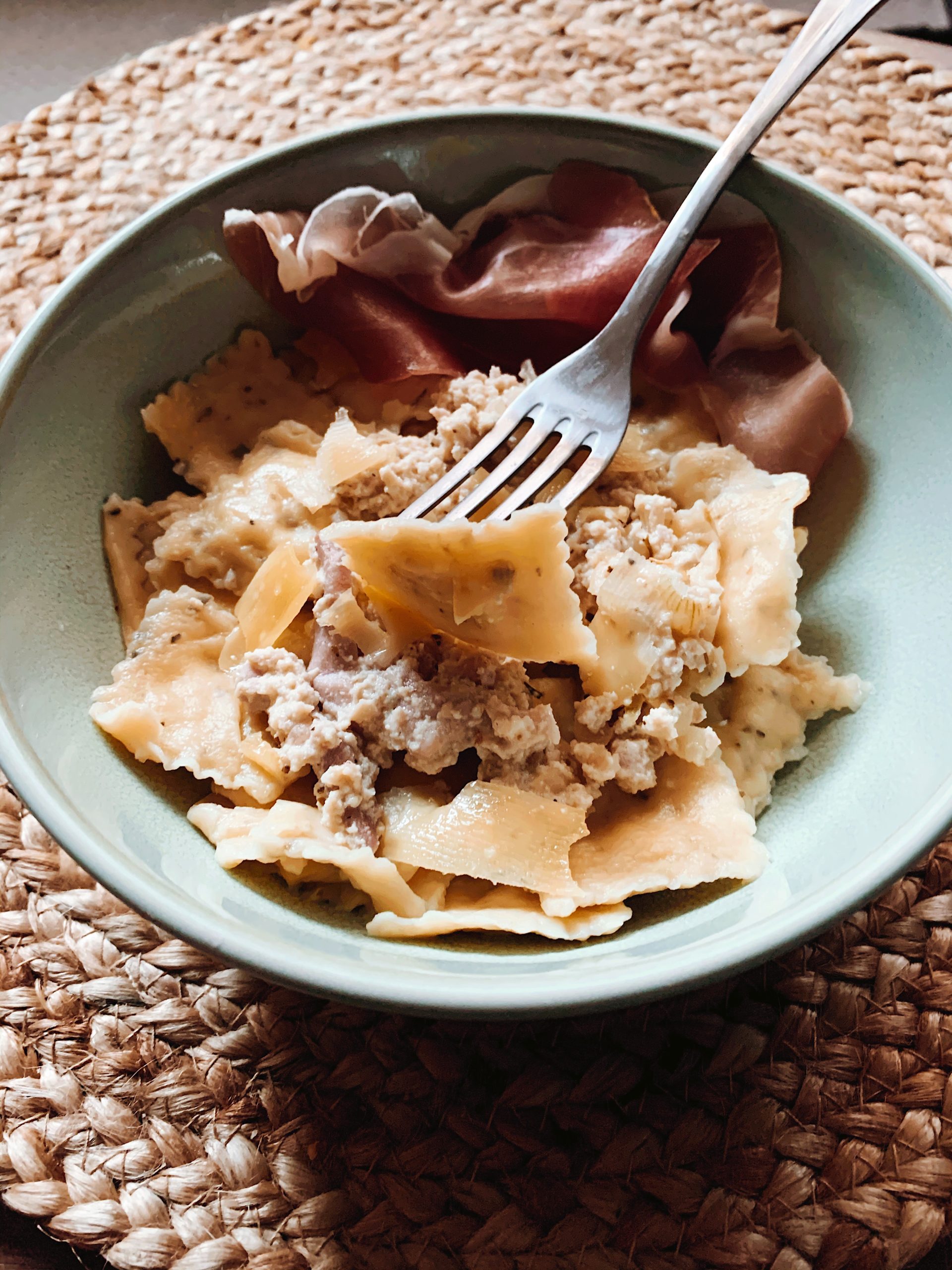 Raviolis jambon ricotta - Recettes de cuisine Ôdélices